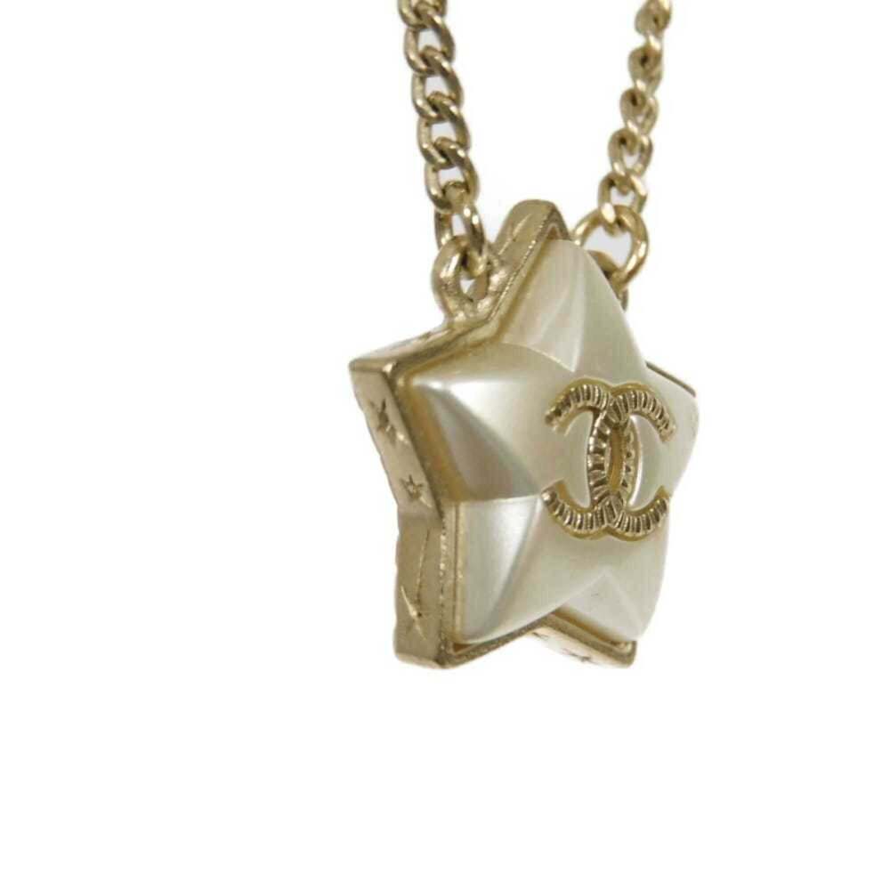 CHANEL Gold Logo Necklace - Picture 3 of 11